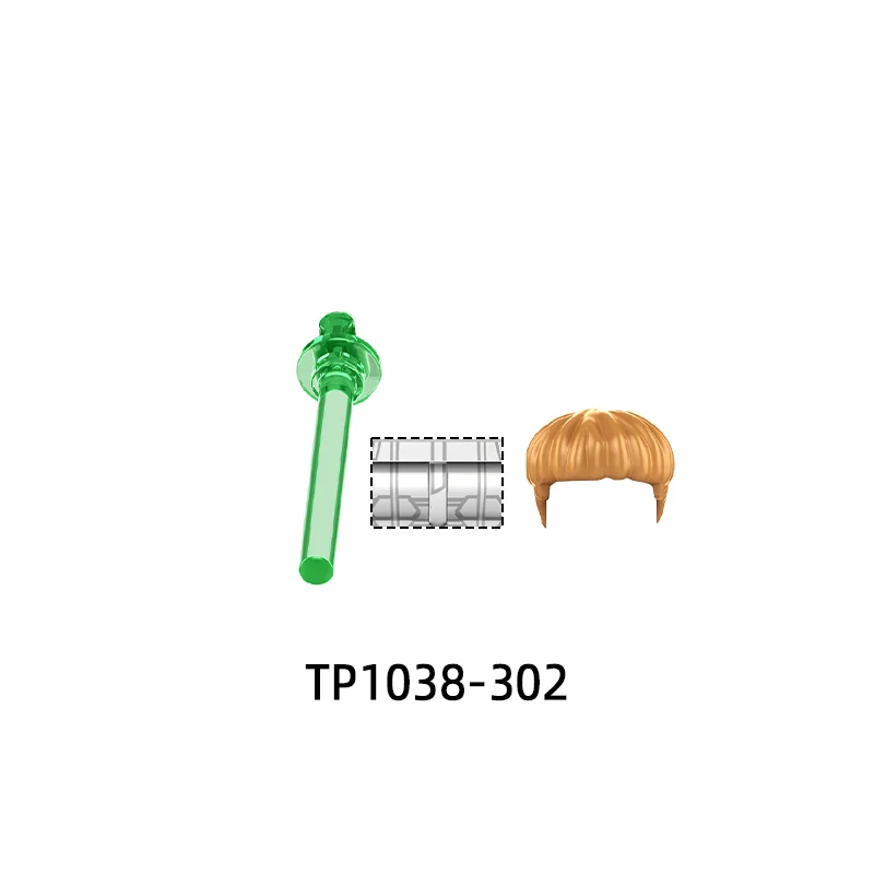 Ailes noires noires, couteau à bâton, figurines d'action, armes, pantalons, pièces de cheveux, blocs de modèles, briques MOC, ensemble cadeaux, jouets TP1038