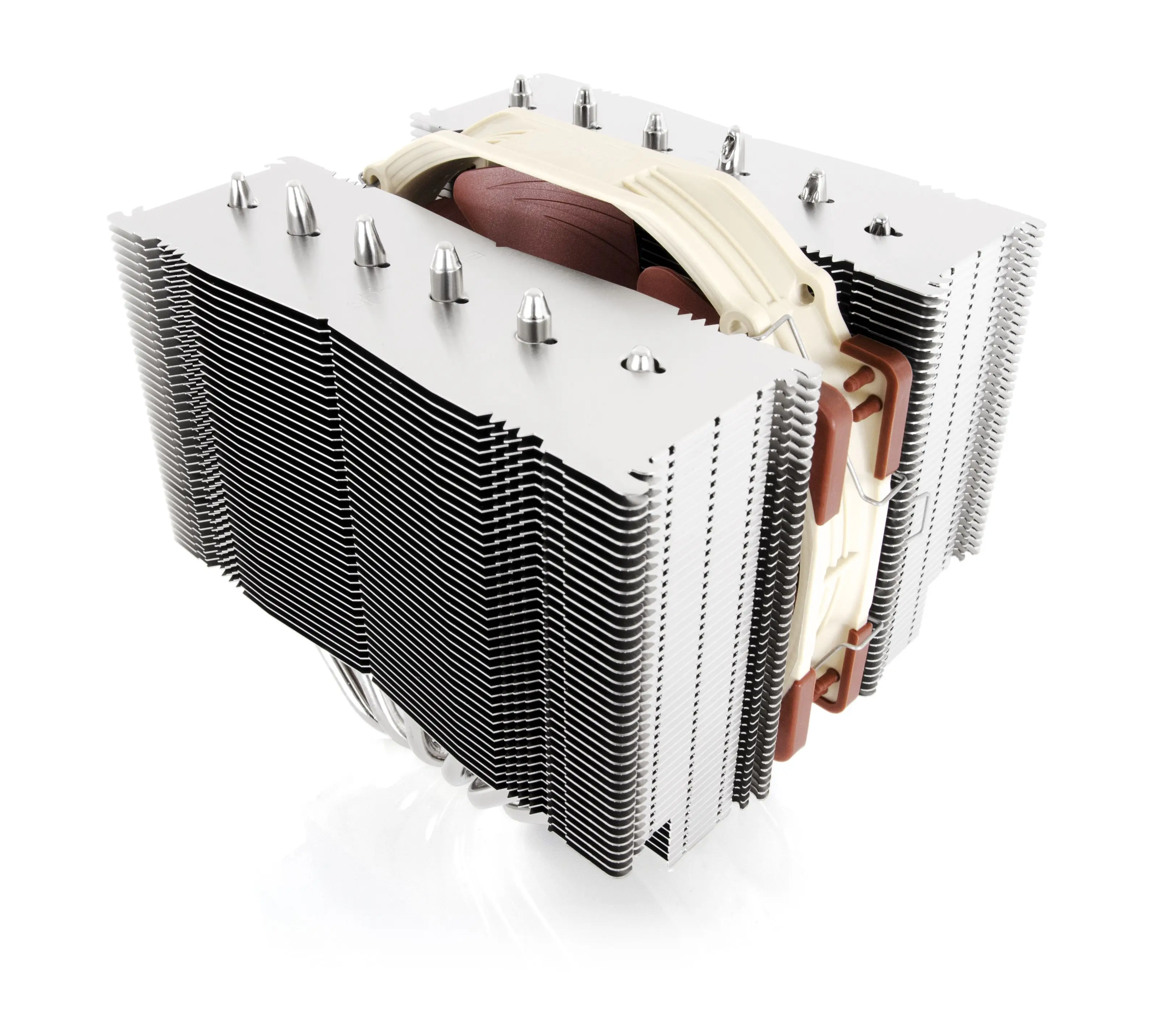 Noctua NH-D15S CPU Radiator, 6 Heat Pipes, Twin Towers, Ultra-Quiet, Multi-Platform 1851/1700/AM5/AM4/Dual Fan A15PWM