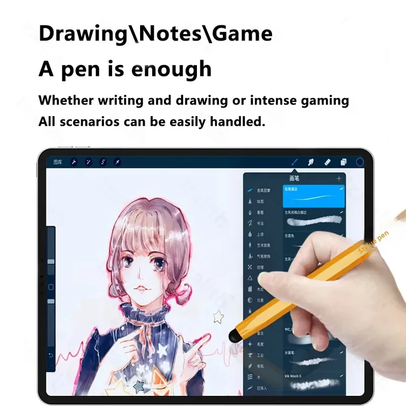 Universeller Eingabestift für alle Touchscreens, hochpräziser kapazitiver Eingabestift zum Zeichnen für iPad, iPhone, Samsung, Galaxy, Kindle-Tablet