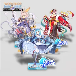 Azur Lane P5 Anime Characters Acrylic Display Stand Model Office Desktop Sign Gift Doll Collection Props Figure Window Extension