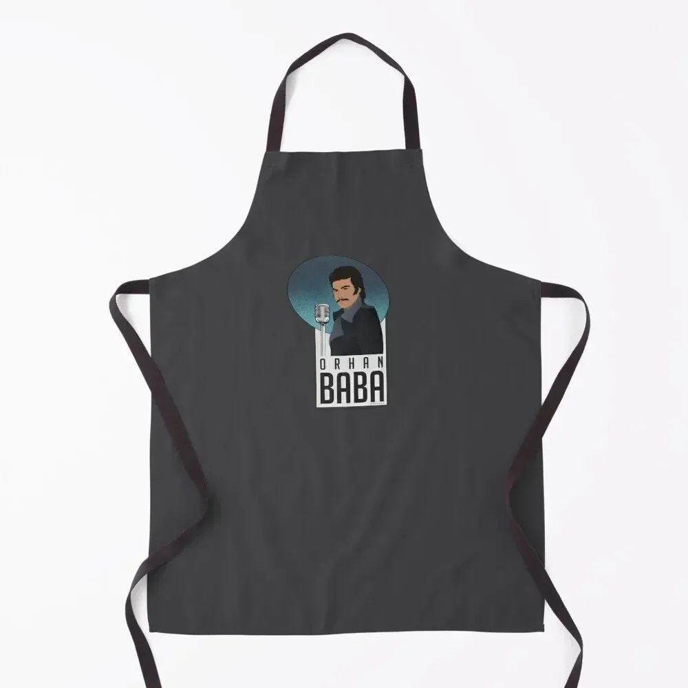 

Orhan Gencebay - Legends of Turkey Collection Apron kitchen clothes For Women Kitchen christmas 2025 Apron