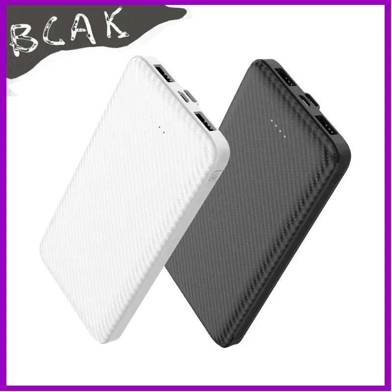 Quality 20000mAh Mobile Power Supply Large Capacity Fiber Texture Shell Design Light and Easy To Carry Dual Input BCAK