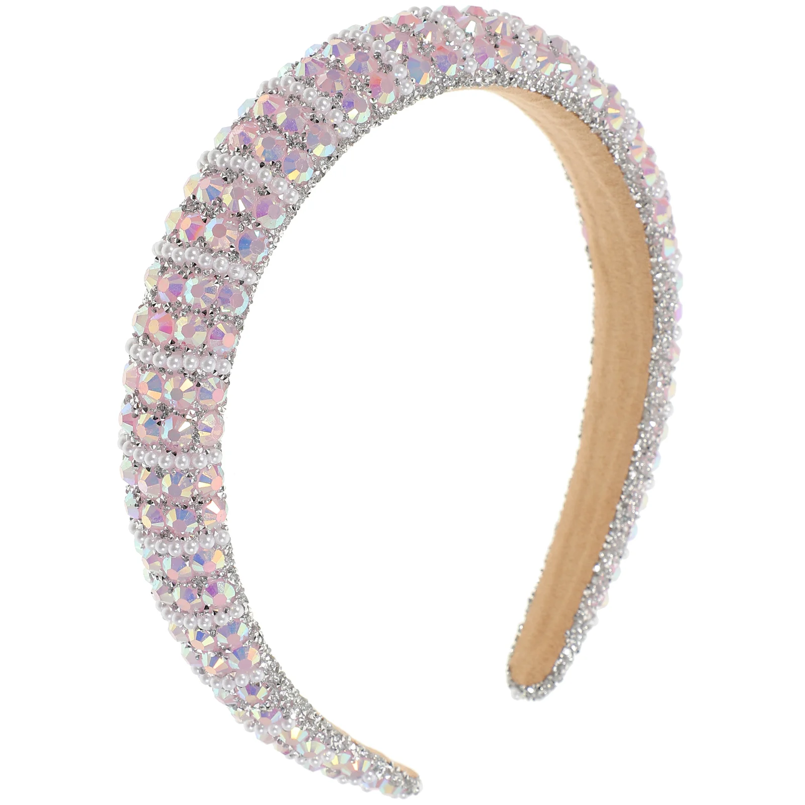 Mode Strass Stirnband Braut Nachtlicht minimalistische Aufkleber Kunststoff Haarschmuck