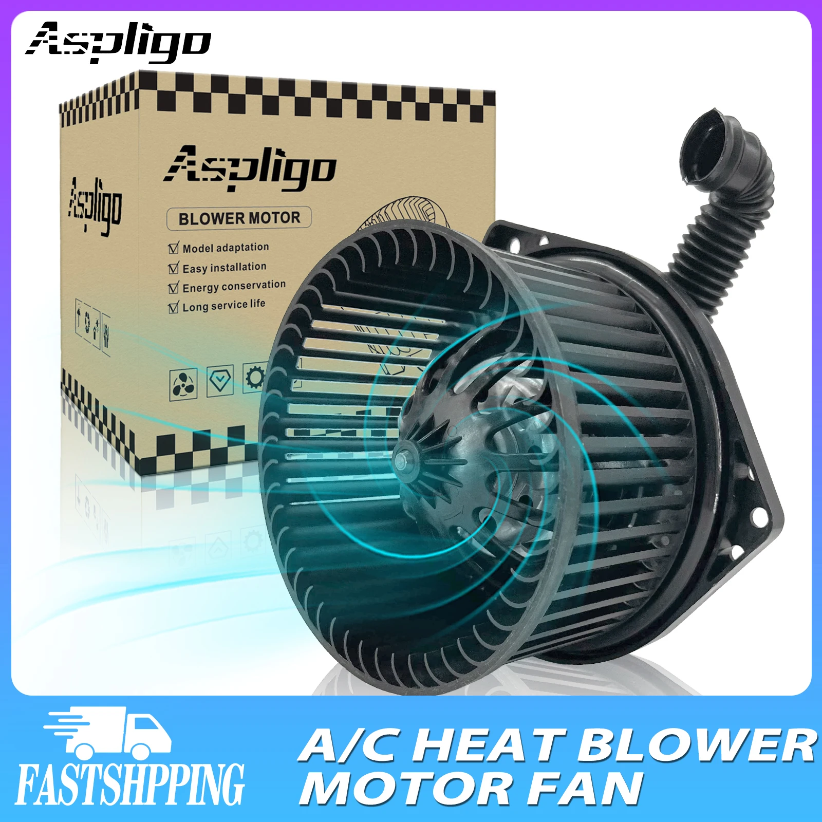 

Aspligo кондиционер AC обогреватель двигатель вентилятора с клеткой вентилятора для Nissan FRONTIER SENTRA/XTERRA 00-04/для Subaru FORESTER IMPREZA