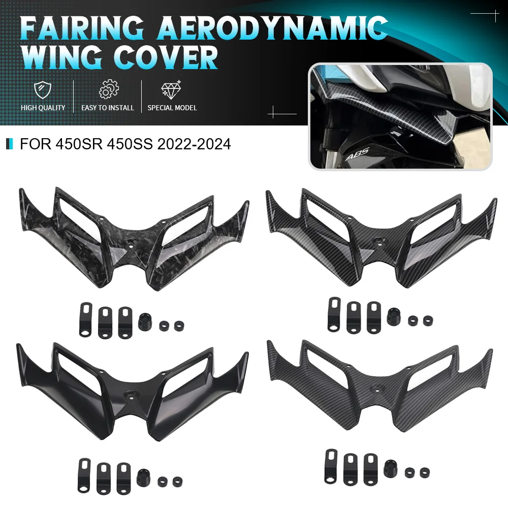 

For CFMOTO 450SR 450SS 2022-2023-2024 CFMOTO 450 SR/SS Motorcycle Accessories Winglet Aerodynamic Wing Kit Spoiler Motor