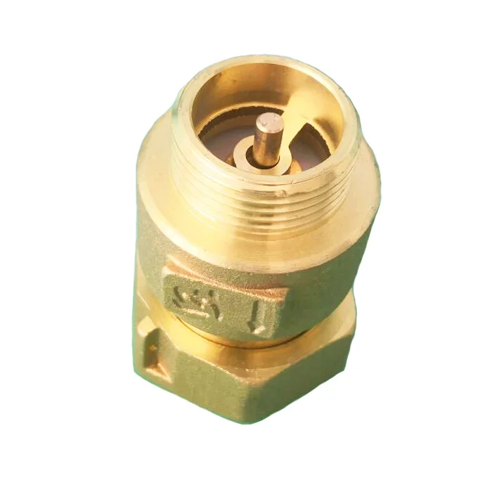 DN15 DN20 DN25 1/2 "3/4" 1 "BSP Weiblich Männlich Messing Ein Weg Überprüfen Ventil Nicht-Rückkehr für Installieren Vor Oder Nach Wasser Meter – Detail 1