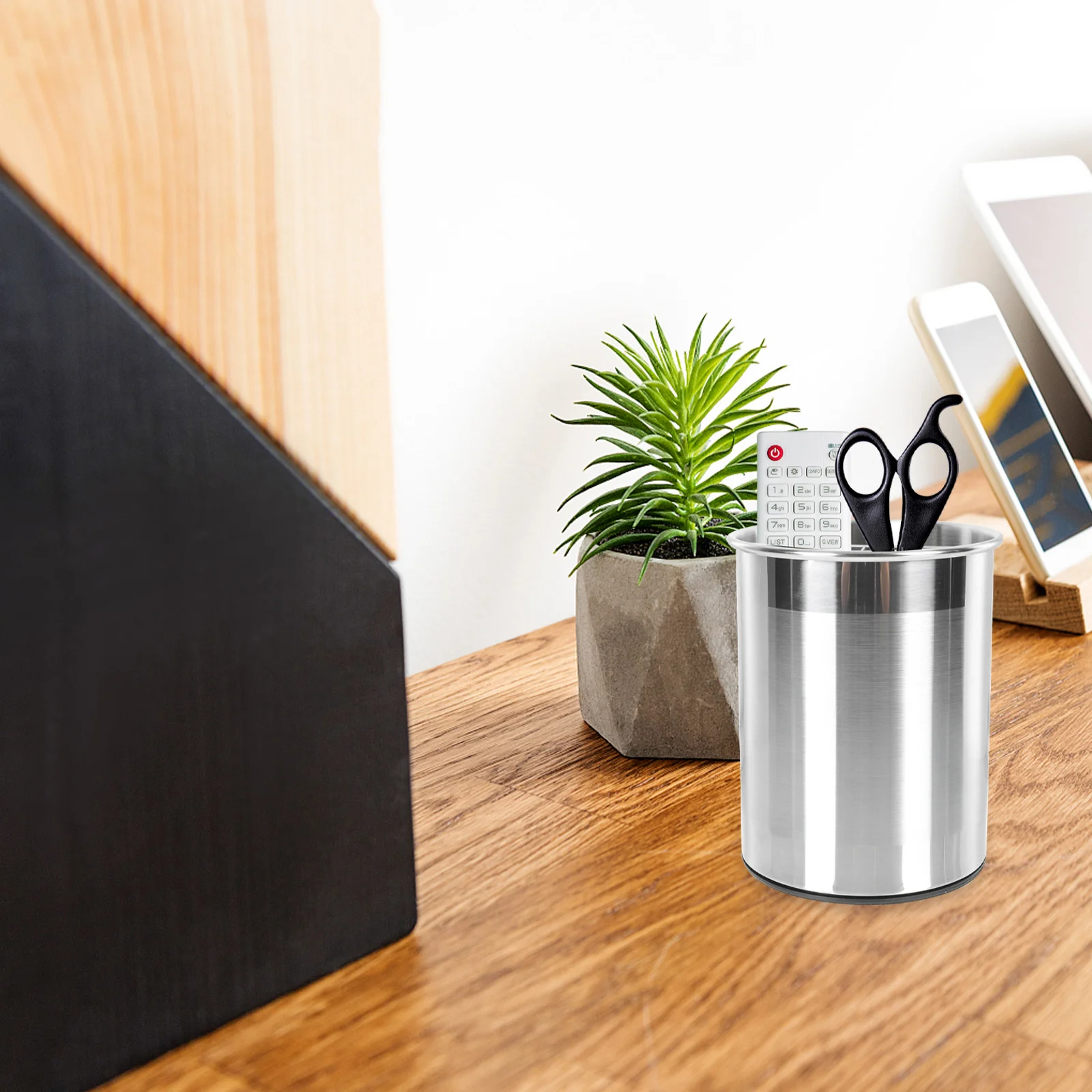 주방 도구 거치대 회전 양동이 쓰레기통, 주방용품 용기, 정리함 메이크업 브러쉬 스푼 보관 선반