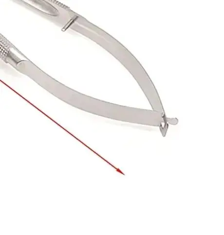 

1 шт., стоматологические ножницы из нержавеющей стали Micro Castroviejo, ручной инструмент, офтальмологические хирургические ножницы, стоматологические ножницы, инструменты