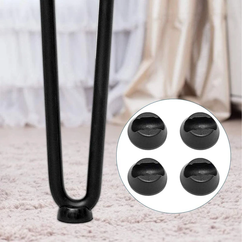 4pcs 10cm Iron Table Legs For Metal Furniture Foot Black Gold Chair Sofa Bed Hairpin Desk Leg Cabinet Feet To The Dresser