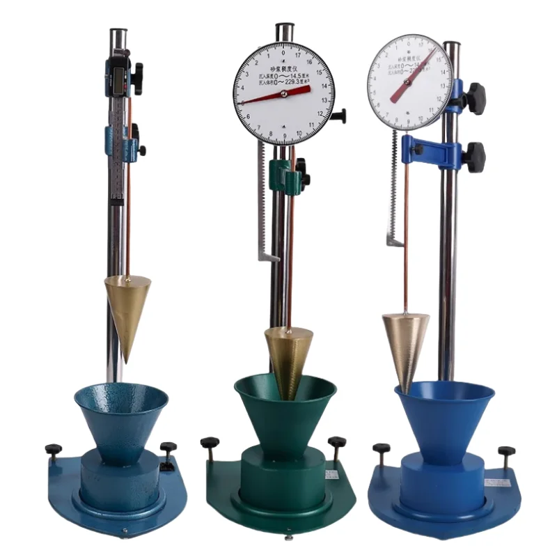 Electronic Display Cement Mortar Consistency Tester Mechanical Pointer Conical Advancing Instrument with 220V/110V 1.8KW Power
