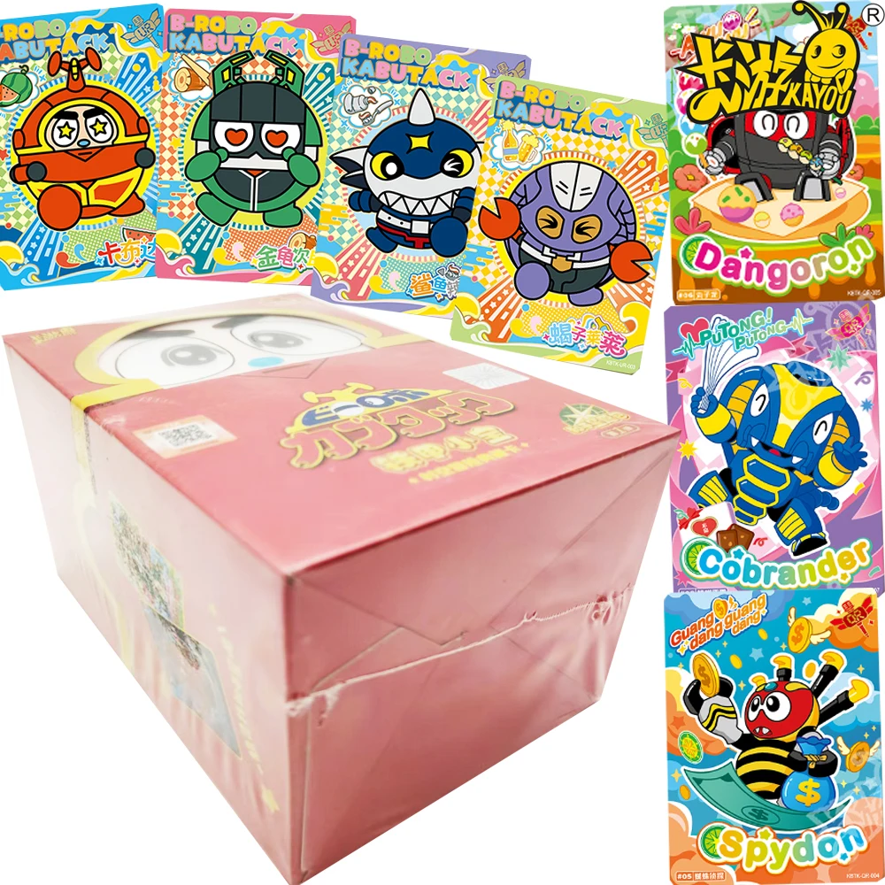 

New Kayou Genuine B-Robo Kabutack Collection Cards Limited Edition Anime Characters Cute Fun Star Wish Cards Children Toys Gifts