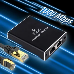 محول مقسم الشبكة RJ45 ، محول جيجابت ، موسع إنترنت إيثرنت 8P8C ، موسع القابس ، 1 في 2 3 4 مخرج ، 1000 ميجابت في الثانية أعلى 12 مبيعات مجانية للإنترنت عبر الأقمار الصناعية - رقم 6