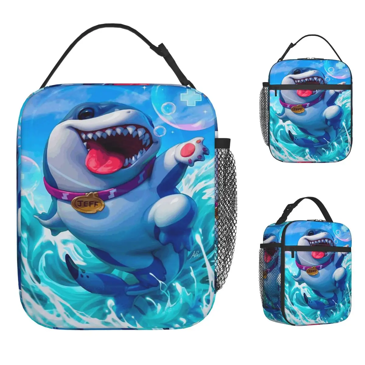 jeff-the-land-shark-lancheiras-com-isolamento-termico-para-trabalho-lancheiras-termicas-reutilizaveis-bento-box