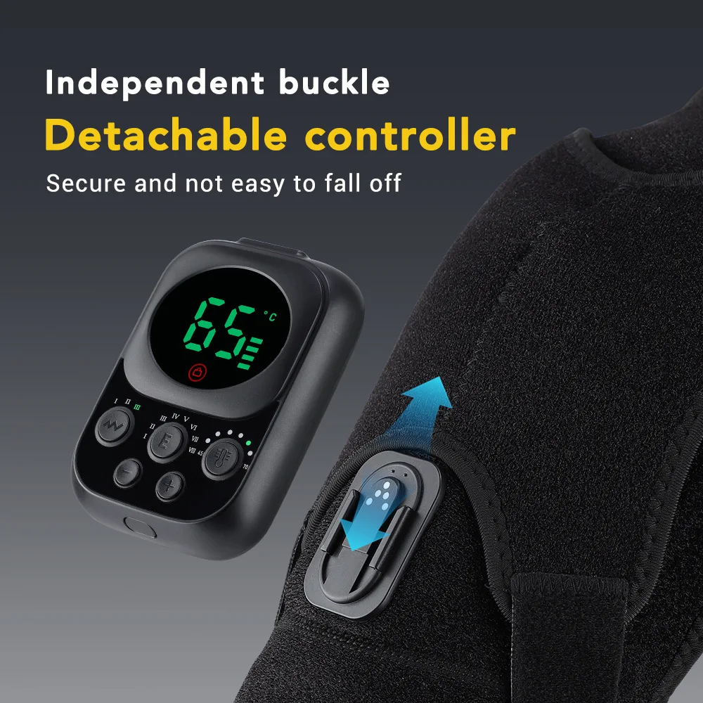 Intelligente Shiatsu Smart Electric Tension draagbare drukpunt-nekmassager voor rugschouder