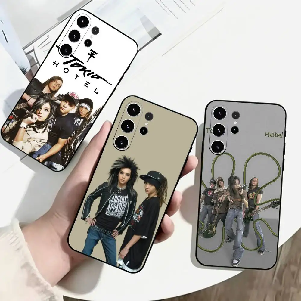 Bill Tom Kaulitz T-Tokio Hotel Phone Case For Samsung S25,S24,S21,S22,S23,S30,Ultra,S20,Plus,Fe,Soft Silicone Black Cover