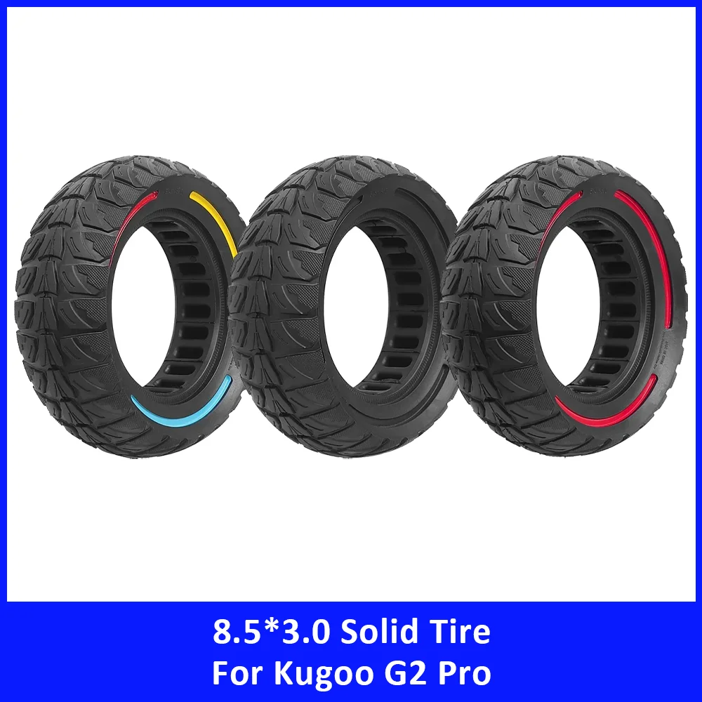 

8.5*3.0 Puncture Resistant Solid Tire for Vsett 8 9+ Zero8 9 Kugoo G2 Pro Wear-resistant Spare Tyre Electric Scooter Accessories