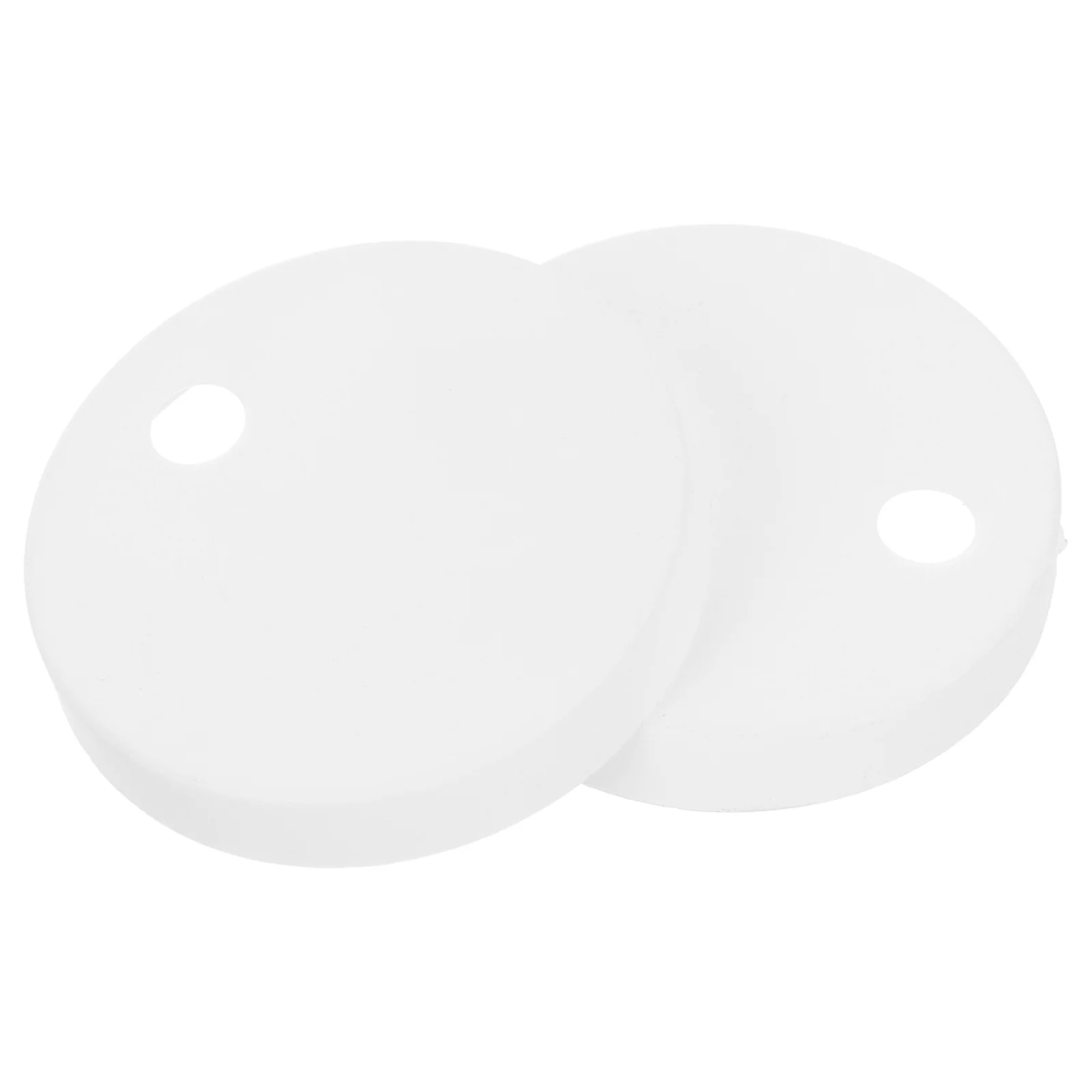 

45Mm Toilet Bolt Caps White Round Plastic Decorative Covers For Toilet Screw Protection Universal Bathroom Repair Parts