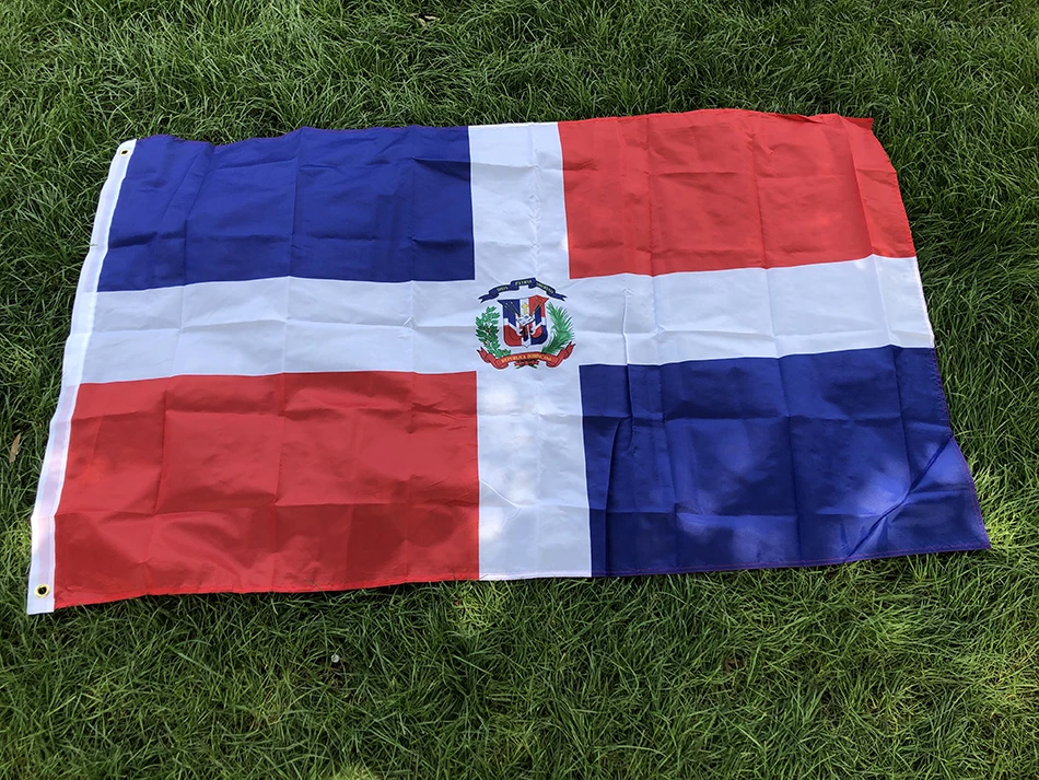 SKY VLAG Bandera nacional República Dominicana para interior exterior - imagen 5