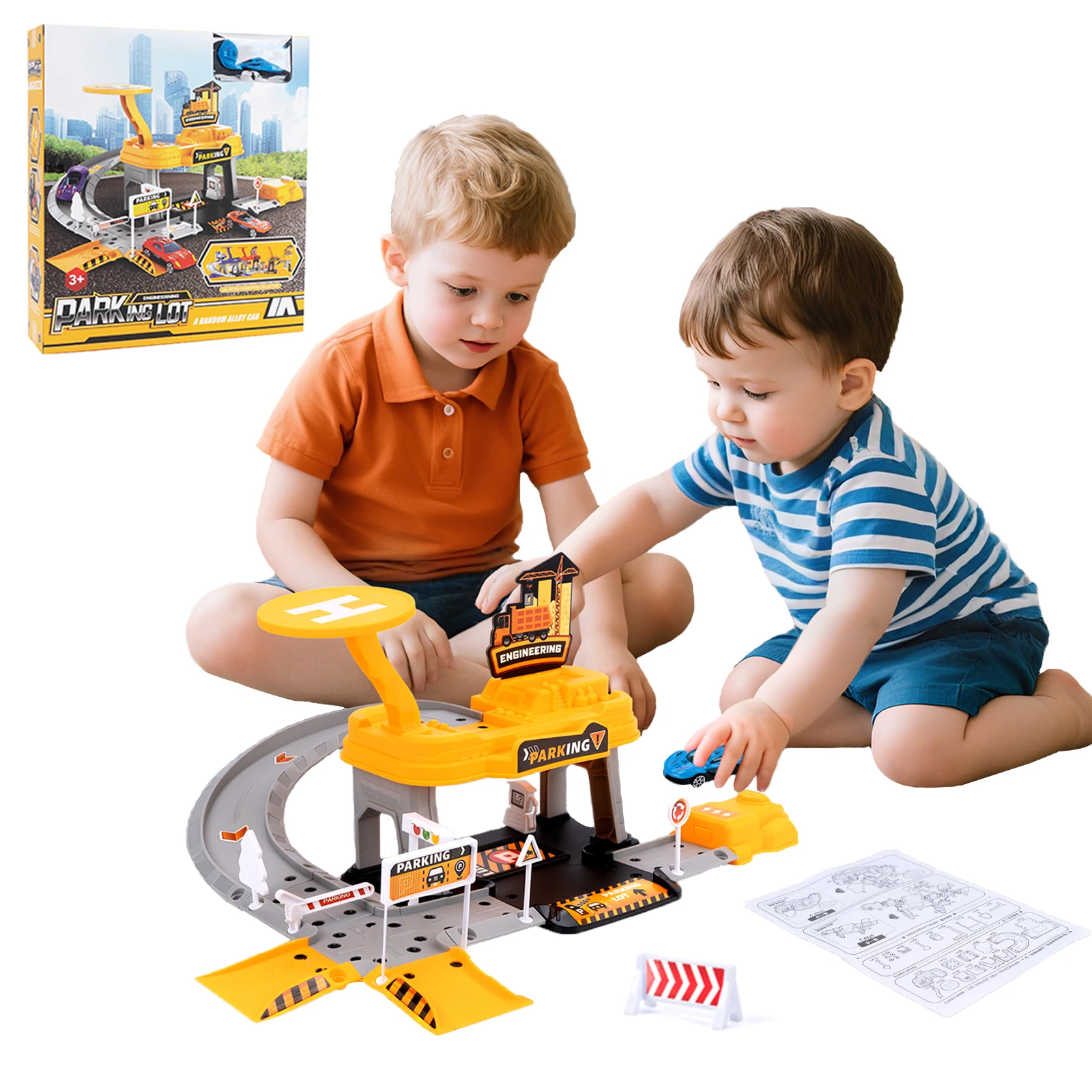 

Детская дорожка, парковочная машина, игрушки, инженерная машина, многоэтажная парковка автомобиля, строительные игрушки для мальчиков, развивающие игрушки, подарки для мальчиков