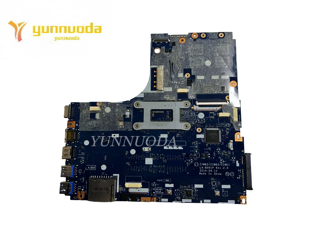 Original For LenovoLenovo B50-70 N50-70 B50-80 Laptop motherboard I7-5500U  R5  M330  2GB  ZIWB2  ZIWB3  ZIWE1  LA-B091P tested