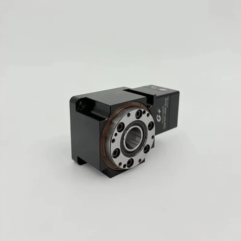 G+ GSH 60 High Precision Hollow Rotary Table Compact Hypoid Gear Indexing Stage for Servo/Stepper Motors
