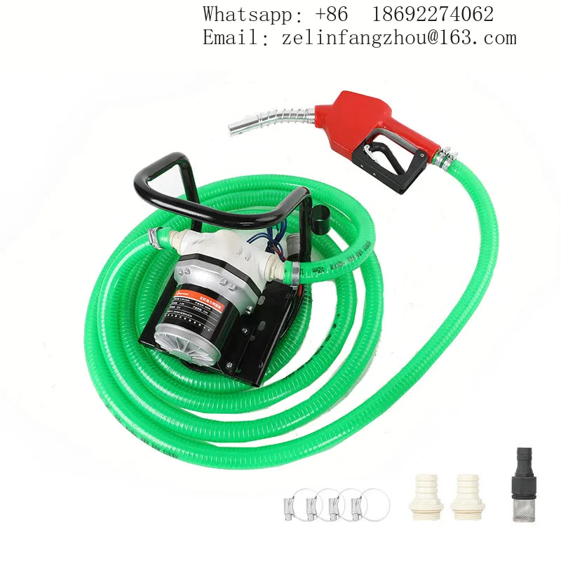 CAVITT High Pressure Electric DC Self Priming Diaphragm Dosing Pump Auto Shut Off Nozzle 10m 15m Hose Liquid Transfer