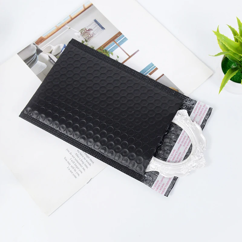 10pcs Black Bubble Envelope Bags Self Seal Mailers Padded Shipping Envelopes With Bubble Mailing Bag Shipping Gift Packages Bag