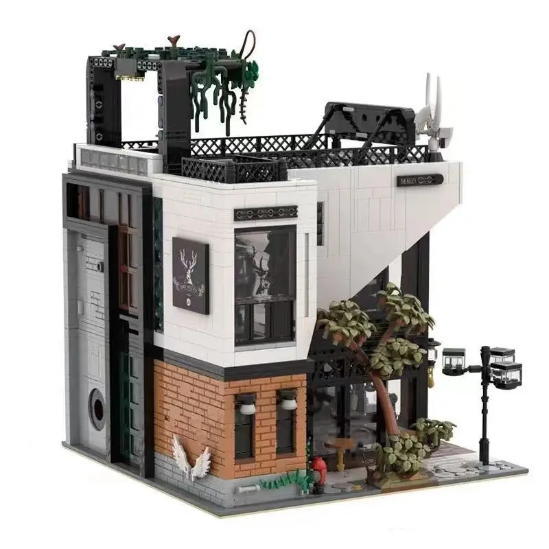 3300PCS Building Blocks Toy MOC-107015 'HEA-ON-JEA' Villa Modular City Architecture Brick Model Street View Set Kid Toy Boy Gift