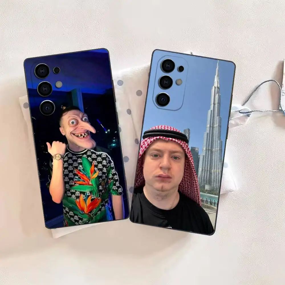 Trash Streamer Mellstroy Phone Case For Samsung S26,25,24,21,22,21,20,10,9,8,7,6,Ultra,Plus,Fe, Lite Black Cover