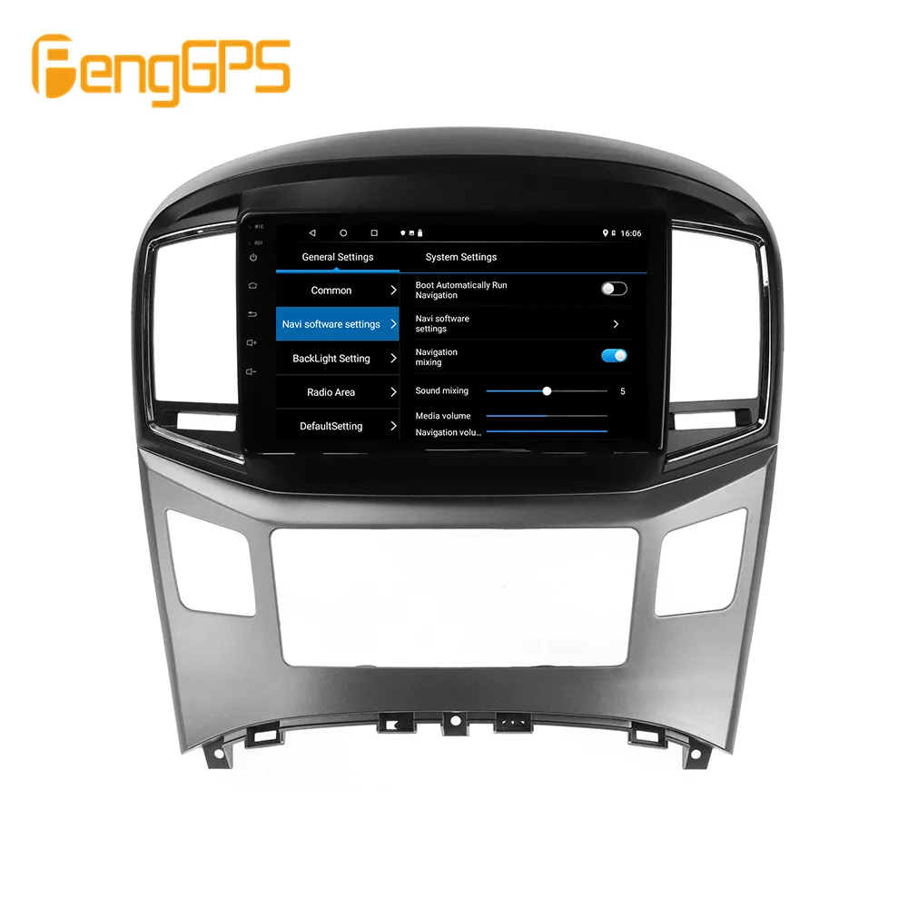 لشركة هيونداي H1 2016-2019 راديو السيارة الاندورويد 2Din استقبال ستيريو Autoradio سيارة مشغل وسائط متعددة لتحديد المواقع والملاحة رئيس وحدة الشاشة