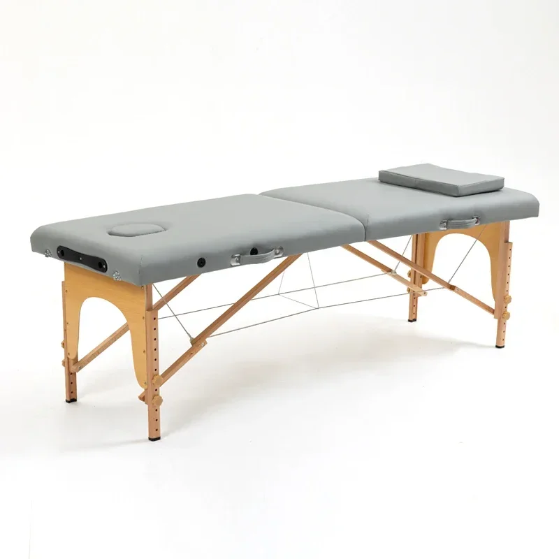 

Salon Spa Massage Bed Embroidery Beauty Massage Table Minimalist Design Space-saving Lettino Per Massaggi Salon Furniture