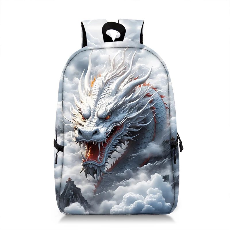 Cool Chinese Dragon Backpack Women Men Travel Bags Casual Rucksack Student School Bags for Teenager Laptop Backpacks Book Bag