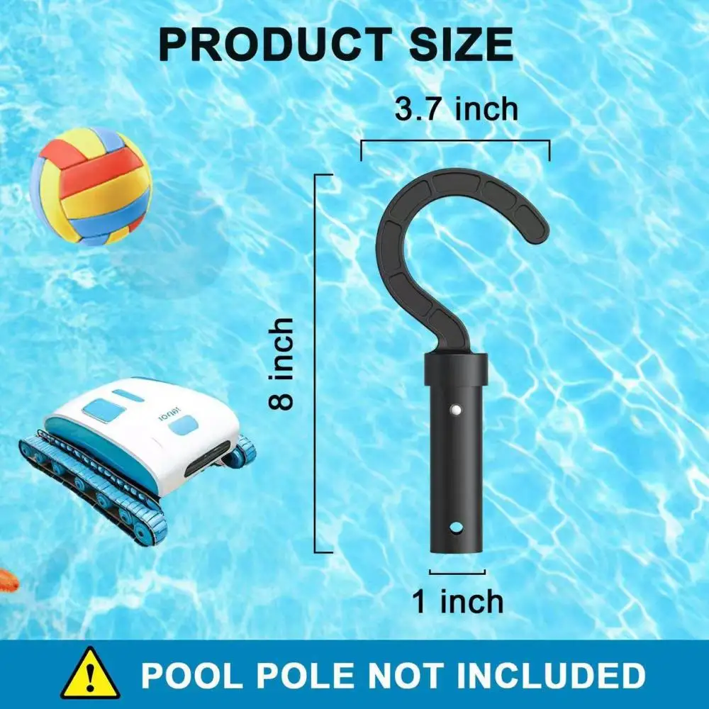 Pool Cleaning Tool Storage Hook Robotic Robot Pole Net Hanger Wall Bracket Garden Swimming Pool Accessory Rack