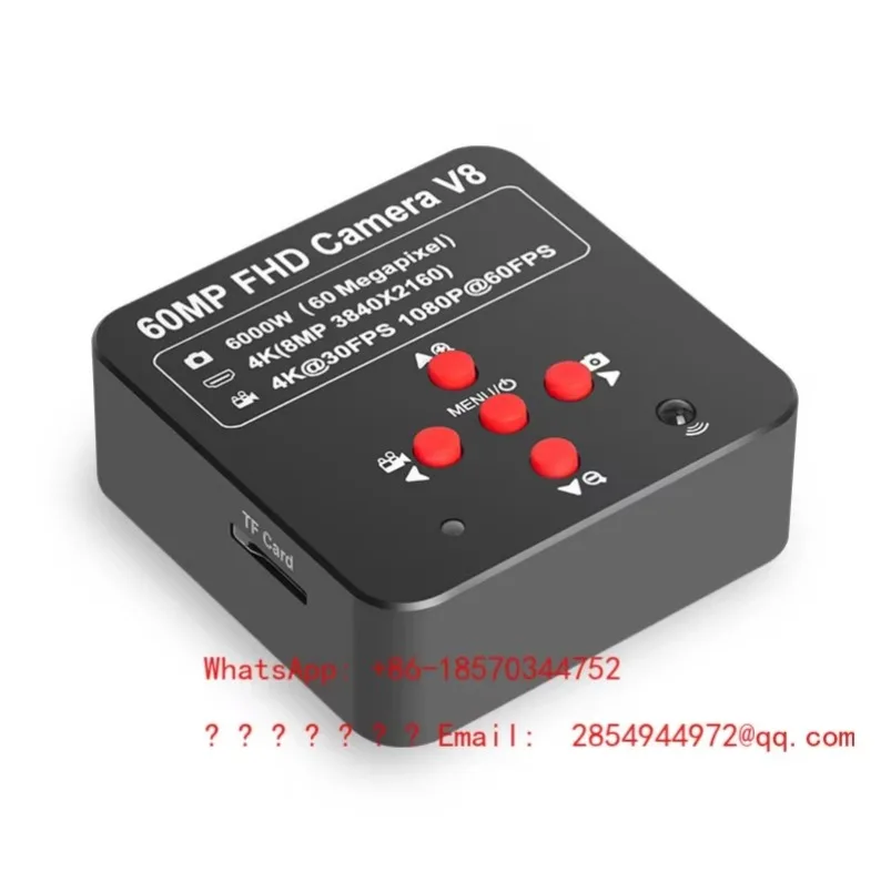 2027     60 Million Pixel USB Camera with Measurement Storage Supporting TF Card for Taking Photos and Videos