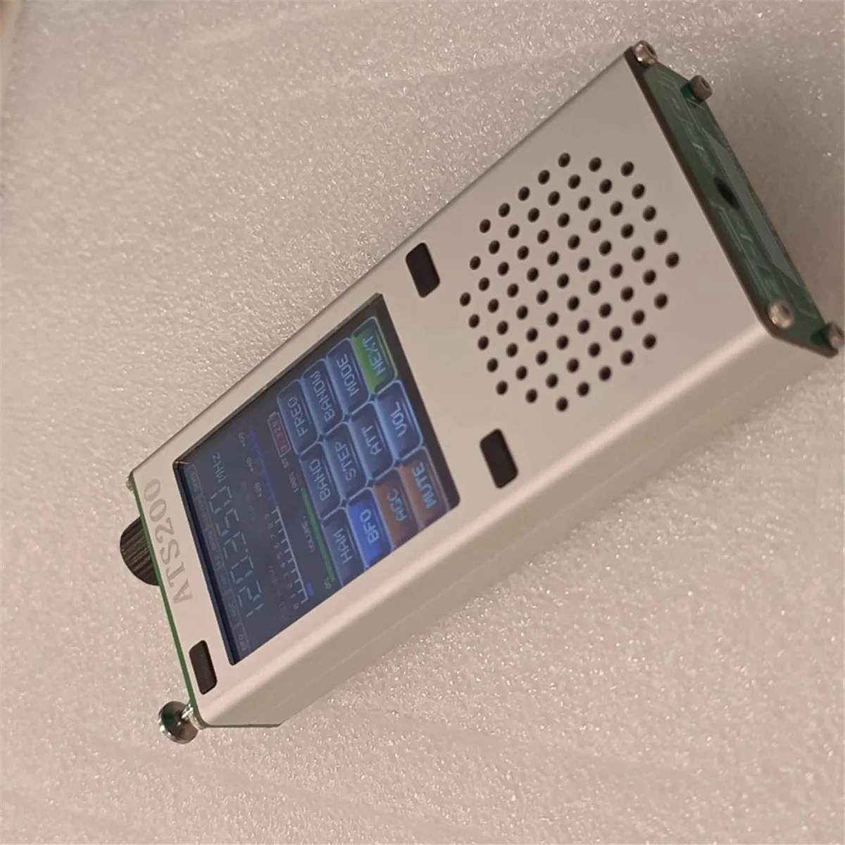 SMIEA جديد ATS200 راديو فرقة الطيران FM SI4732 + ESP32 + بلوتوث + 2.4 بوصة تعمل باللمس FM ، AM ، LSB ، استقبال USB متعدد الأوضاع