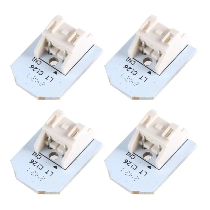 

Q6PE 4Pcs Refrigerator Bulb Light Replacement for WR55X11132, WR55X25754 Easy Install