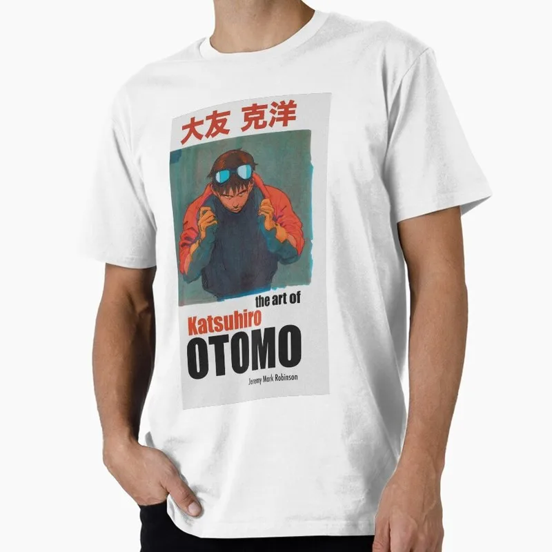 Akira Cyberpunk City Explosion Gift T‑Shirt Katsuhiro Otomo Retro Manga Shotaro Kaneda Neo‑Tokyo Anime Print Short Sleeve Tops