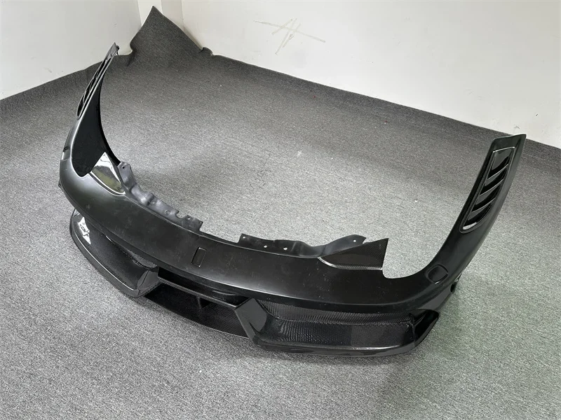 458 Italian Partial Carbon Fiber SP Style Front Bumper Body Kit