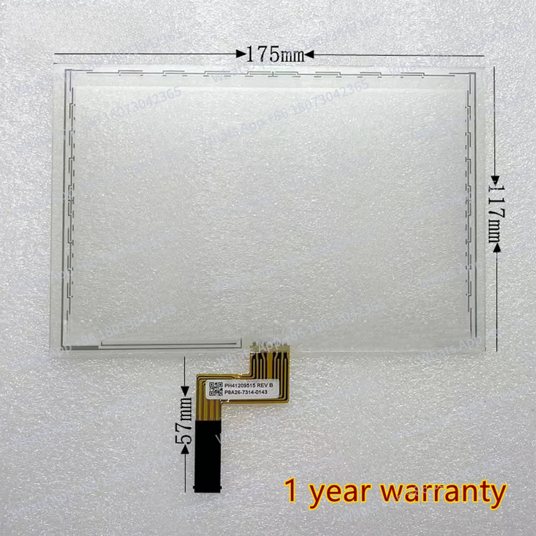 

Новинка для PH41209515 Rev.H P1965-1029-5096 сенсорный экран, стеклянный дигитайзер 175 мм * 117 мм