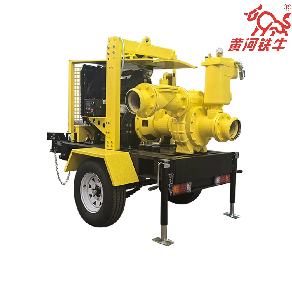Centrifugal Automatic Sewage Water High Pressure Engine Driven Self-priming Pump