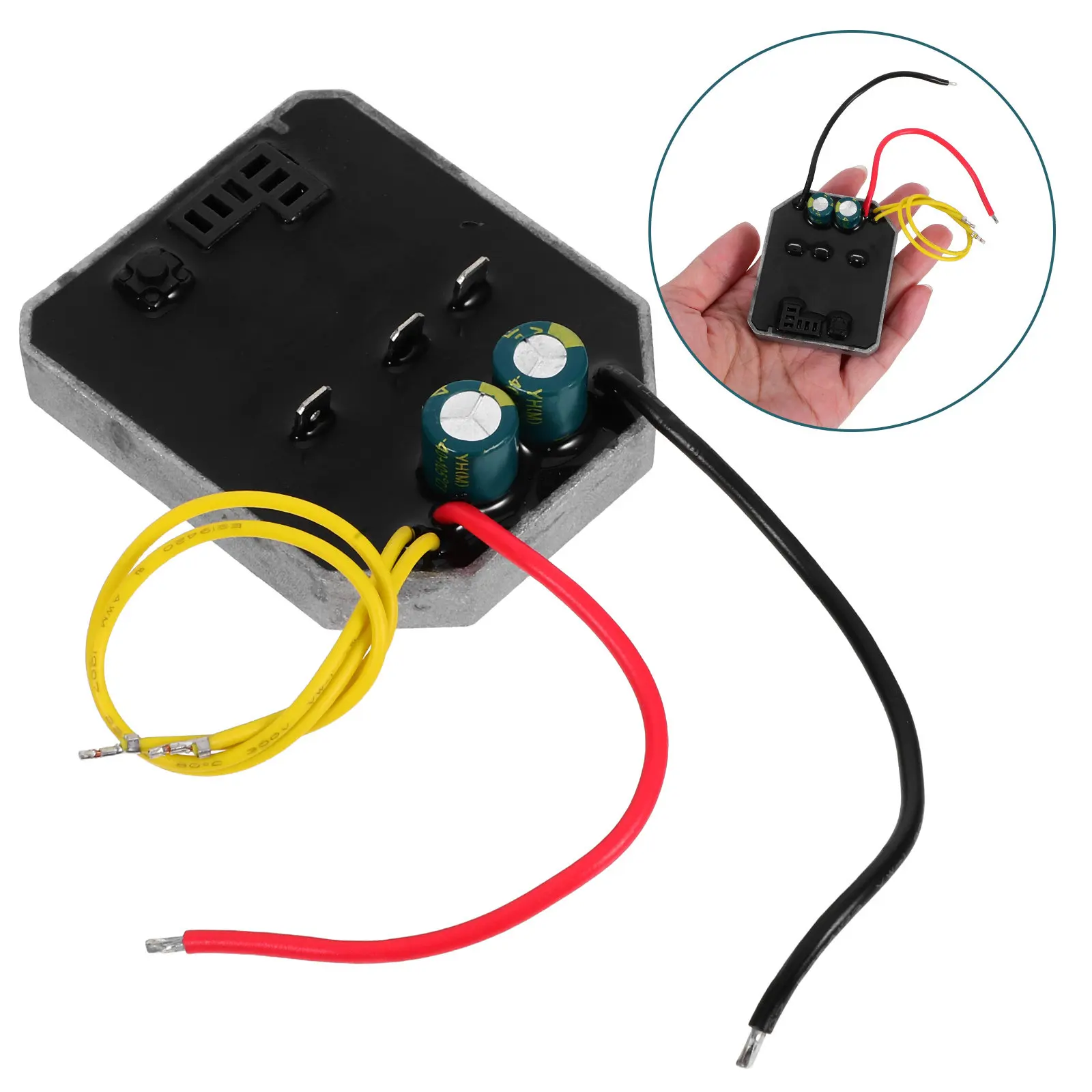 60A Brushless Angle Grinder Controller Driver Board Universal Replacement for Cordless Electric Grinders Lithium Compatible