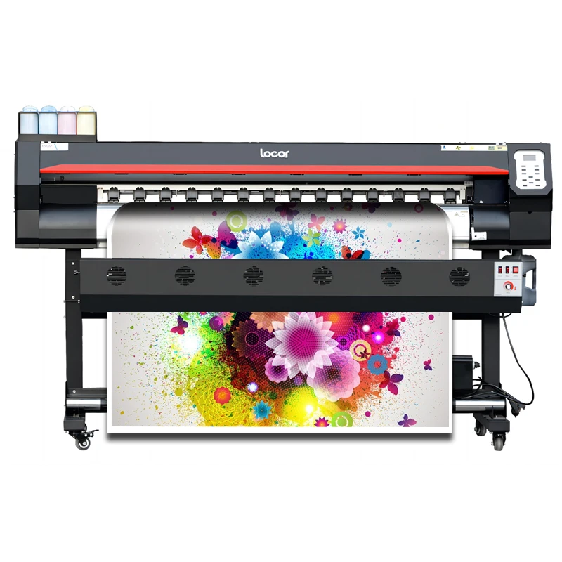 5feet xp600 dx7 high resolution color vinyl printer plotter new type online support digital solvent printer