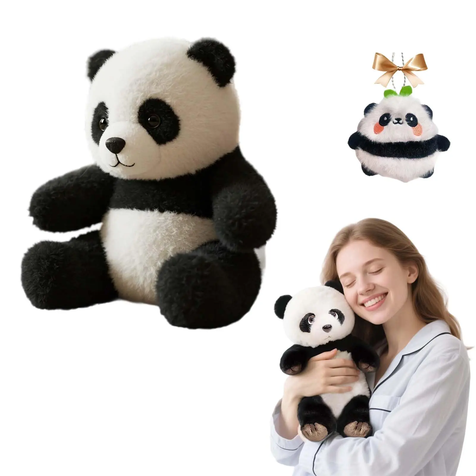 

The Pandy– Emotional Healing on Demand, The Pandy Hug Motion - Ultra-Soft Emotional Support Stuffed Animal for Stress Relief
