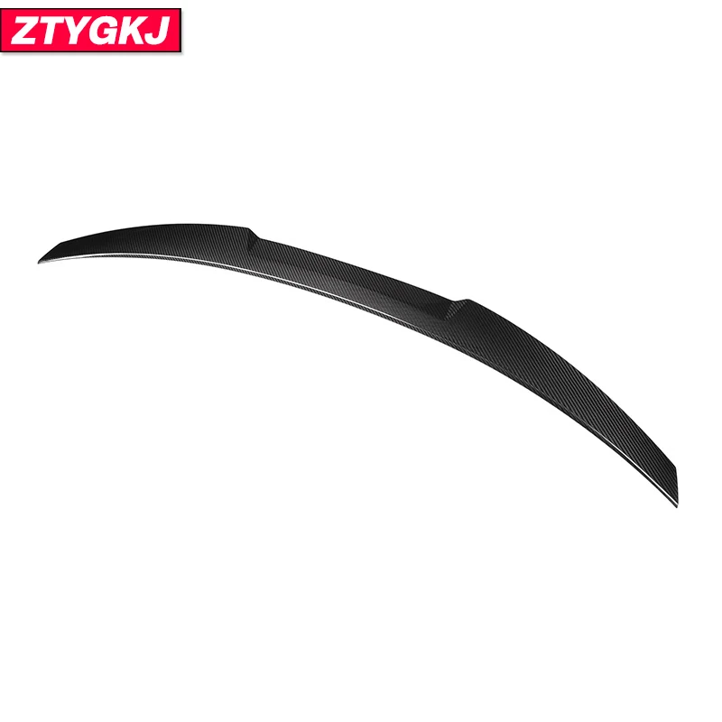 M نمط مادة ألياف الكربون الجافة الجذع الجناح الخلفي سبويلر لسيارات BMW 2 Series F22 ضبط 2013-2020