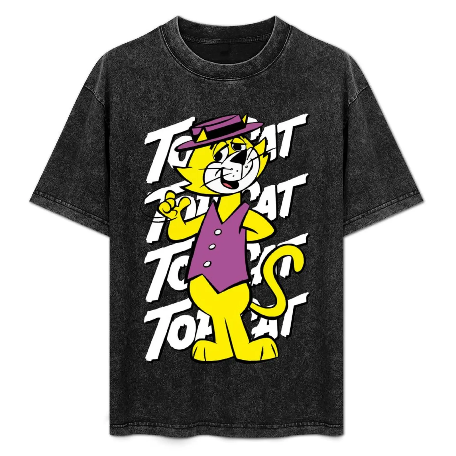

Top The Cat T-Shirt Plus Size Loose Fit T-Shirt