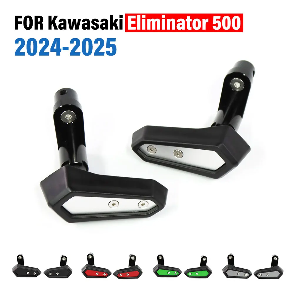 

FOR Kawasaki Elimintor 500 2024 2025 Motorcycle Frame Slider Engine Protective Cover Falling Protection Anti-collision Ball Pad