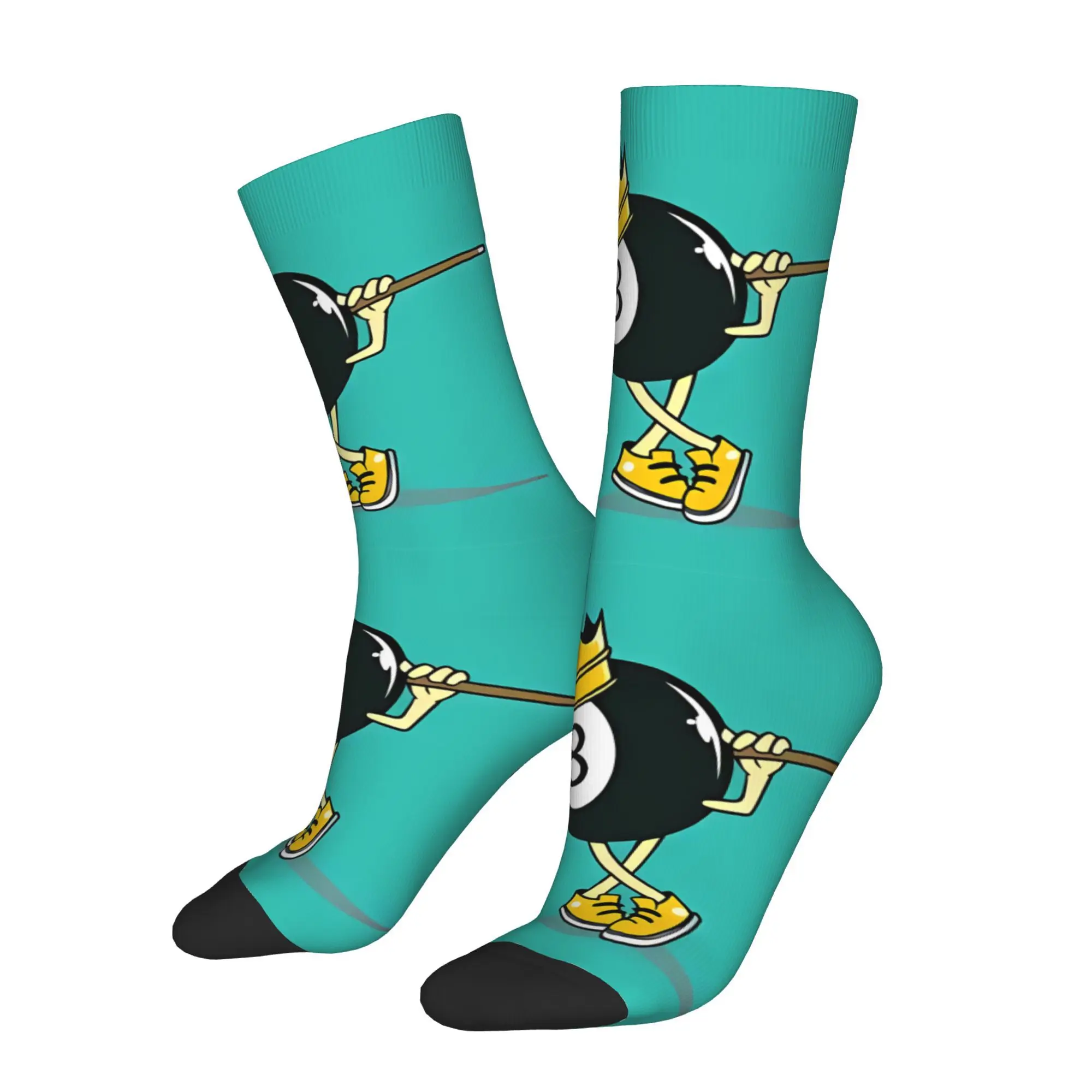 

Бильярдные носки мужские женские зимние чулки с принтом