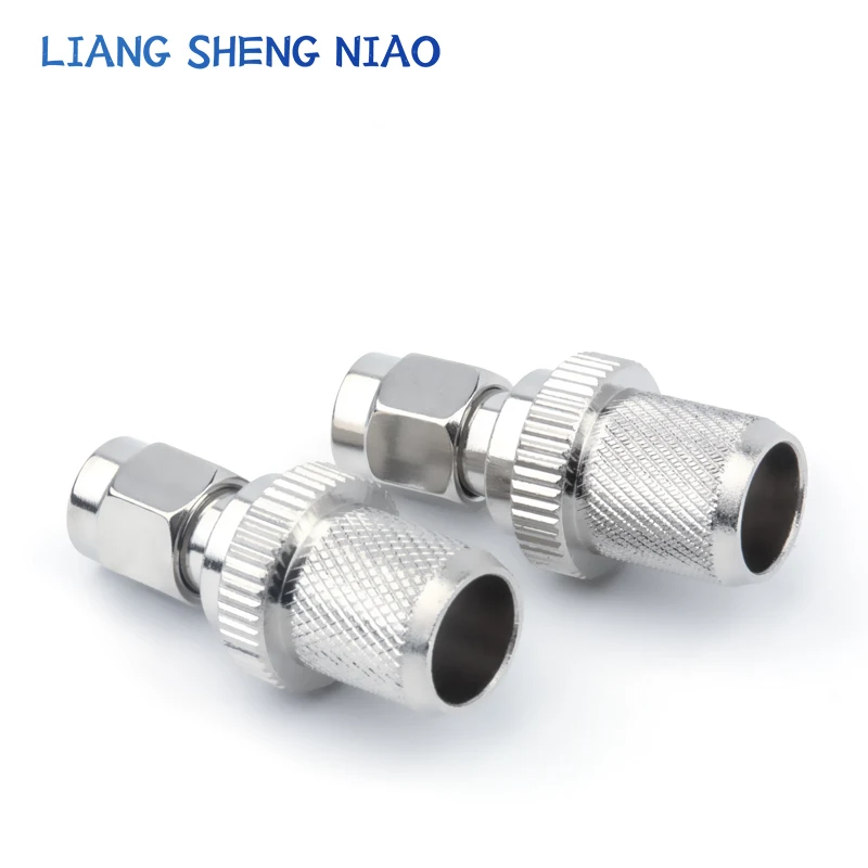 Conector Rf Sma-J-7 Sma Macho 50-7 Tipo de crimpagem Adequado para alimentador Rg8 7D-Fb Lmr400