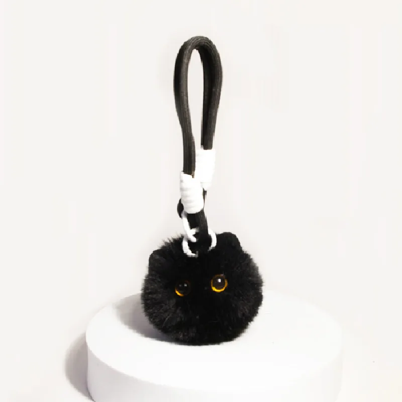Mignon petit chaton Bookbag pendentif jouets en peluche sac à dos sac à dos décorations d'étudiant pour les couples pour offrir des cadeaux