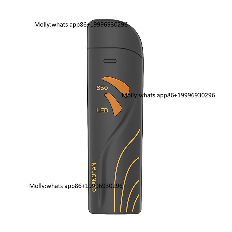 B3A 15MW/20MW/30MW Red Light Source Fiber Optic Test Pen 2.5mm Universal Adapter Interface Type LED Flashlight Fiber Test Pen